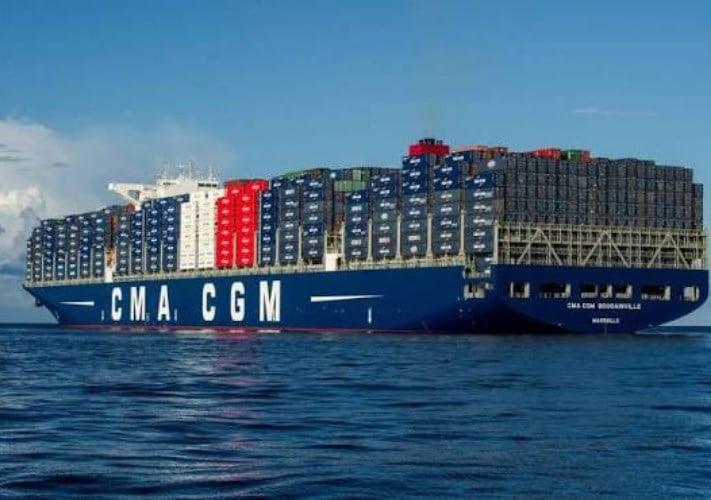 CMA CGM تعلن زيادة رسوم موسم الذروة على الشحنات من الهند إلى أوروبا والمتوسط