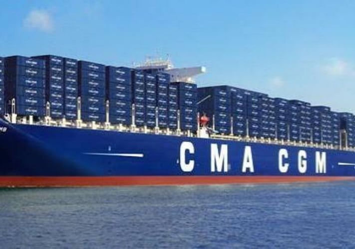 شركة CMA CGM الفرنسية تعلن زيادة أسعار الشحن على خطوط ملاحية جديدة اعتباراً من أغسطس